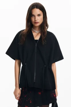 Adjustable poncho
