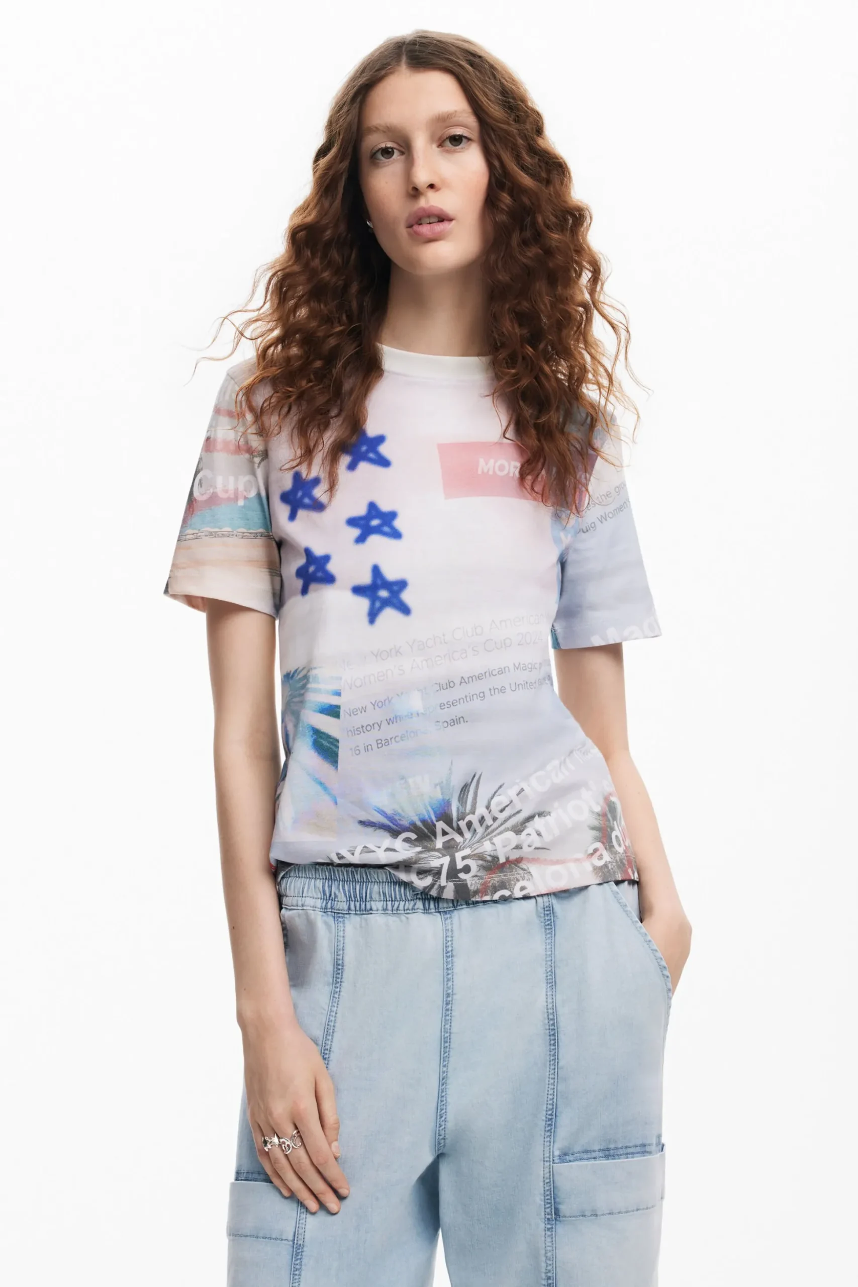American Magic printed T-shirt
