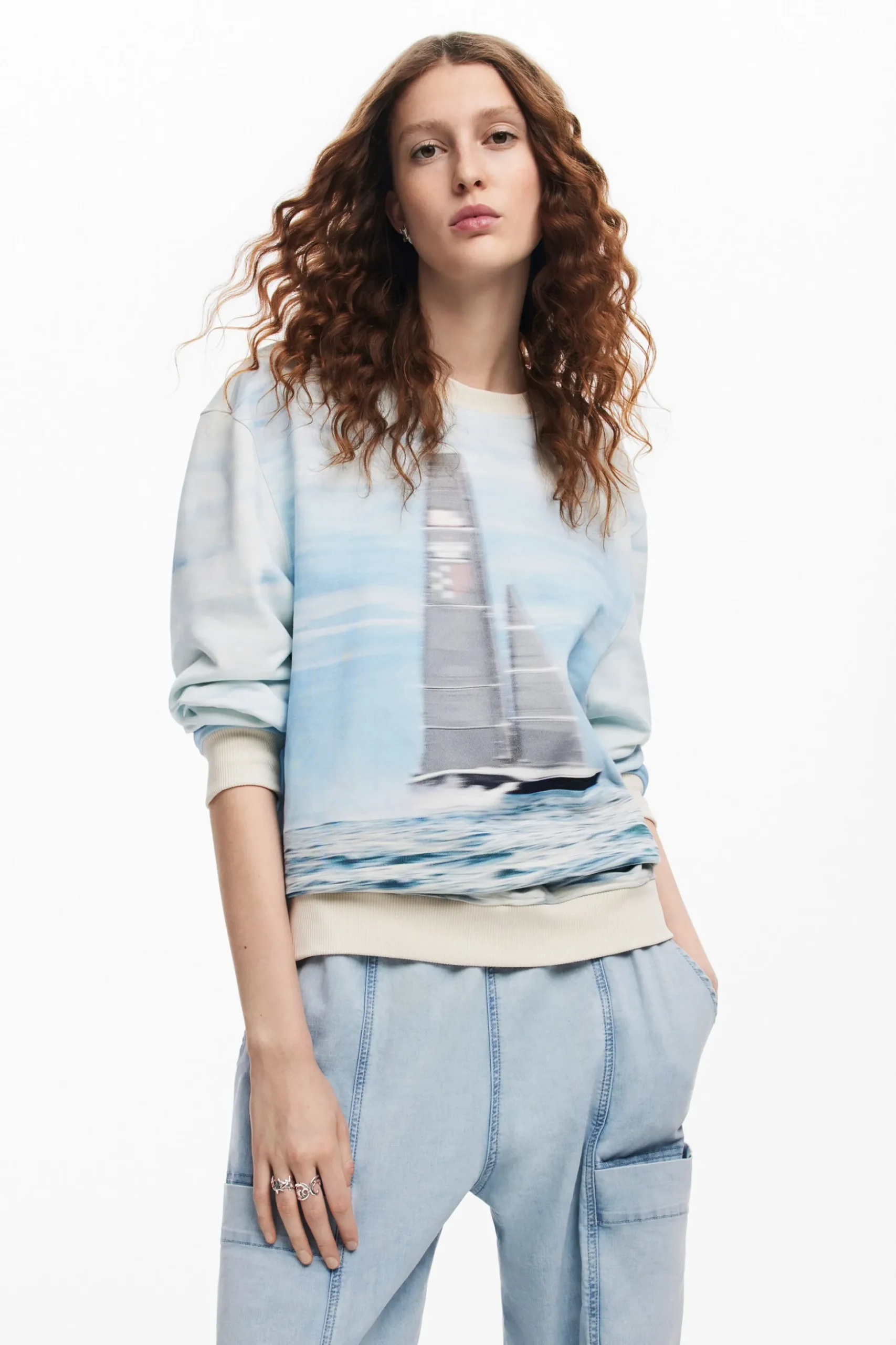 American Magic Sailboat Sweatshirt