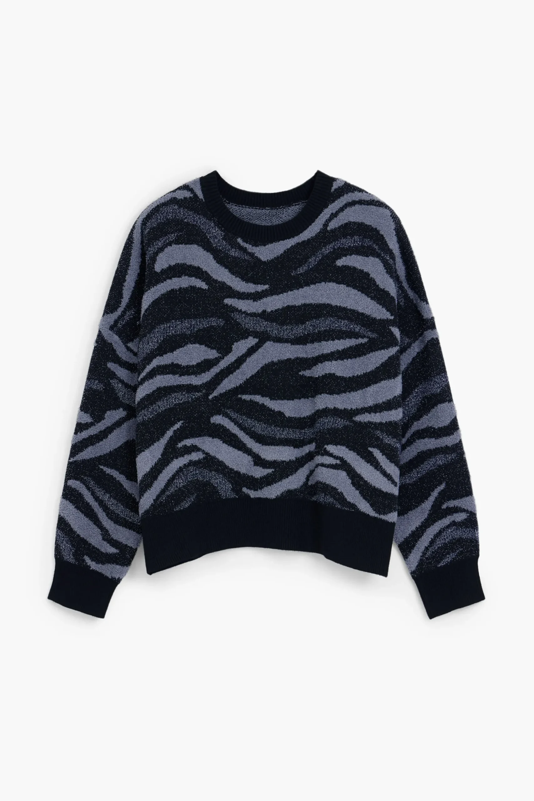 Animal print sweater