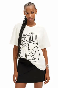 Arty illustration T-shirt