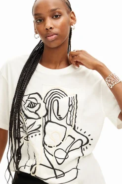 Arty illustration T-shirt