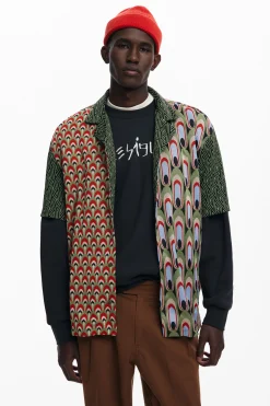 Arty knit shirt