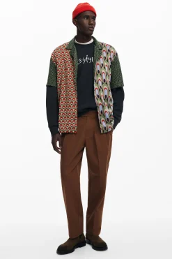 Arty knit shirt
