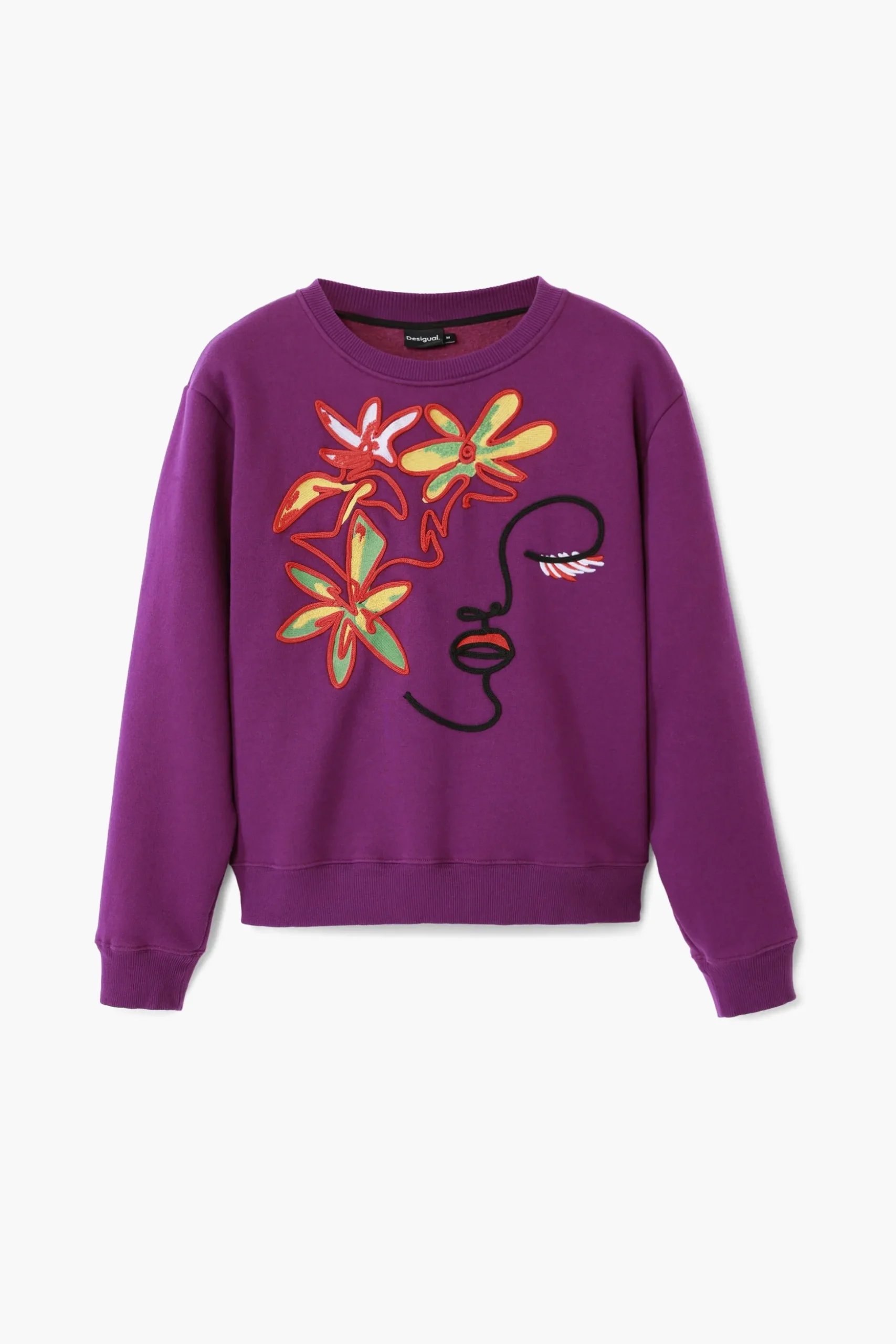 Arty print sweatshirt