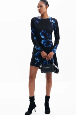 Asymmetrical cut dress