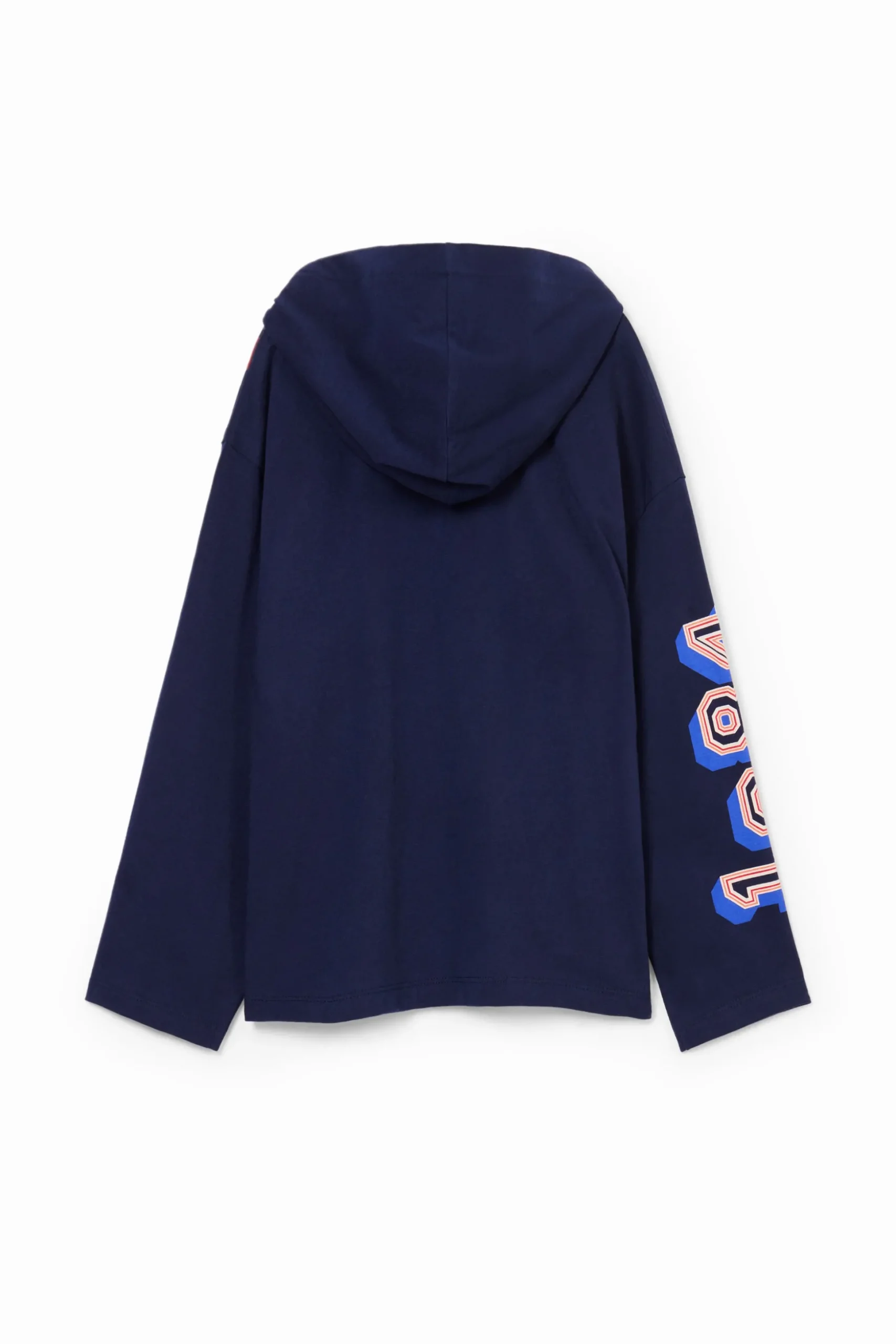 Basketball T-shirt with a hood