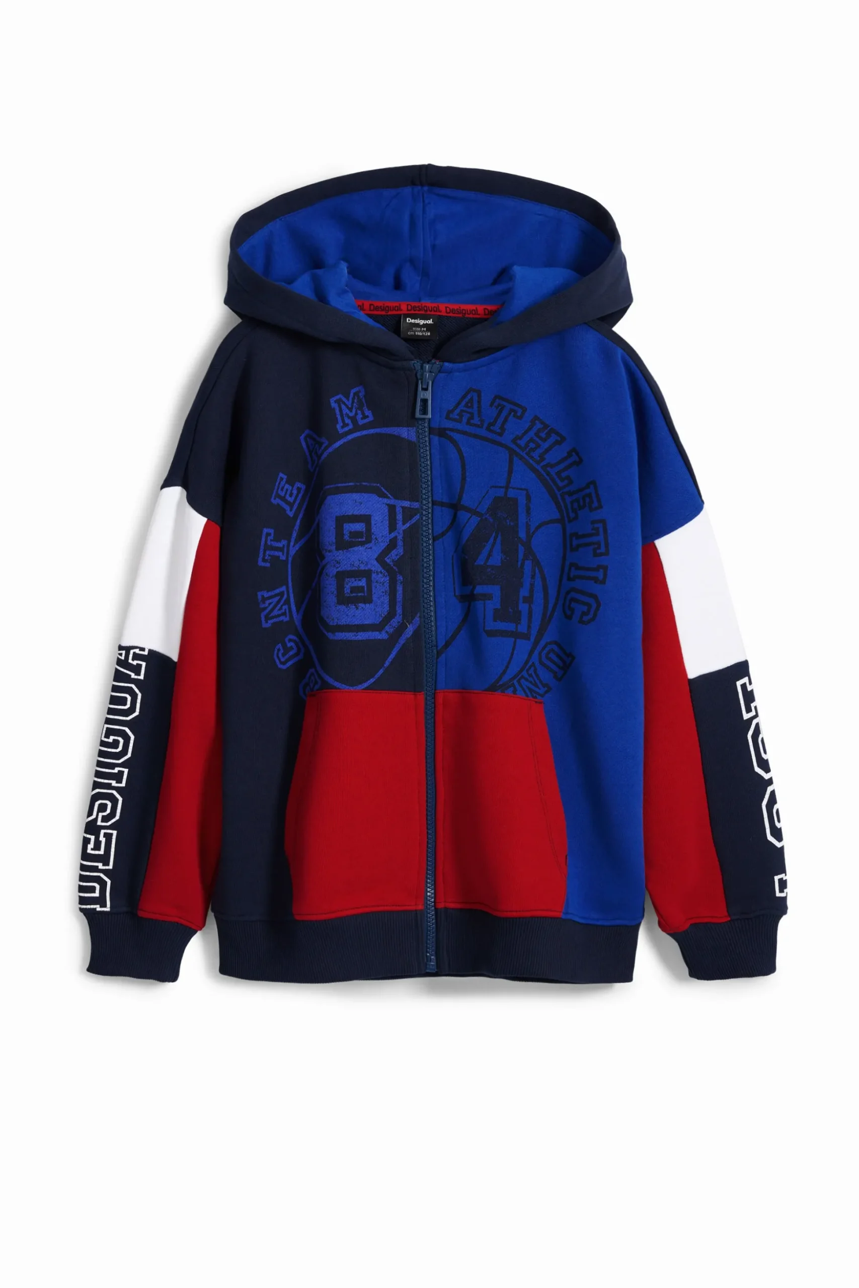 Basketball-style sweatshirt