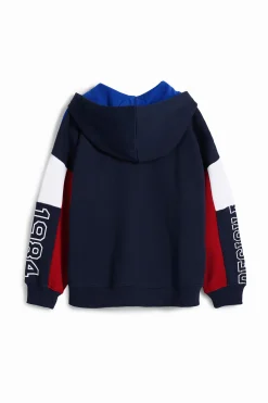 Basketball-style sweatshirt