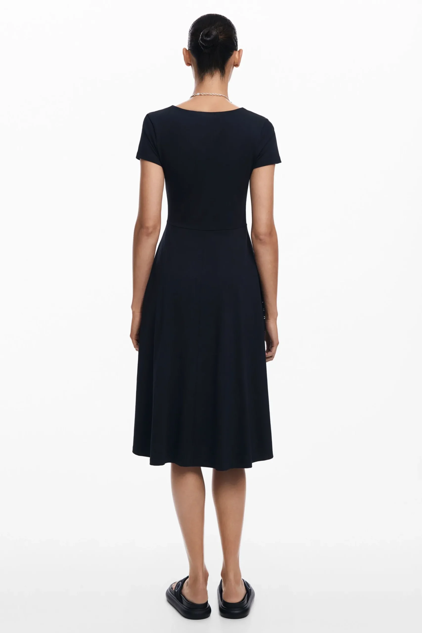 Butterfly midi dress