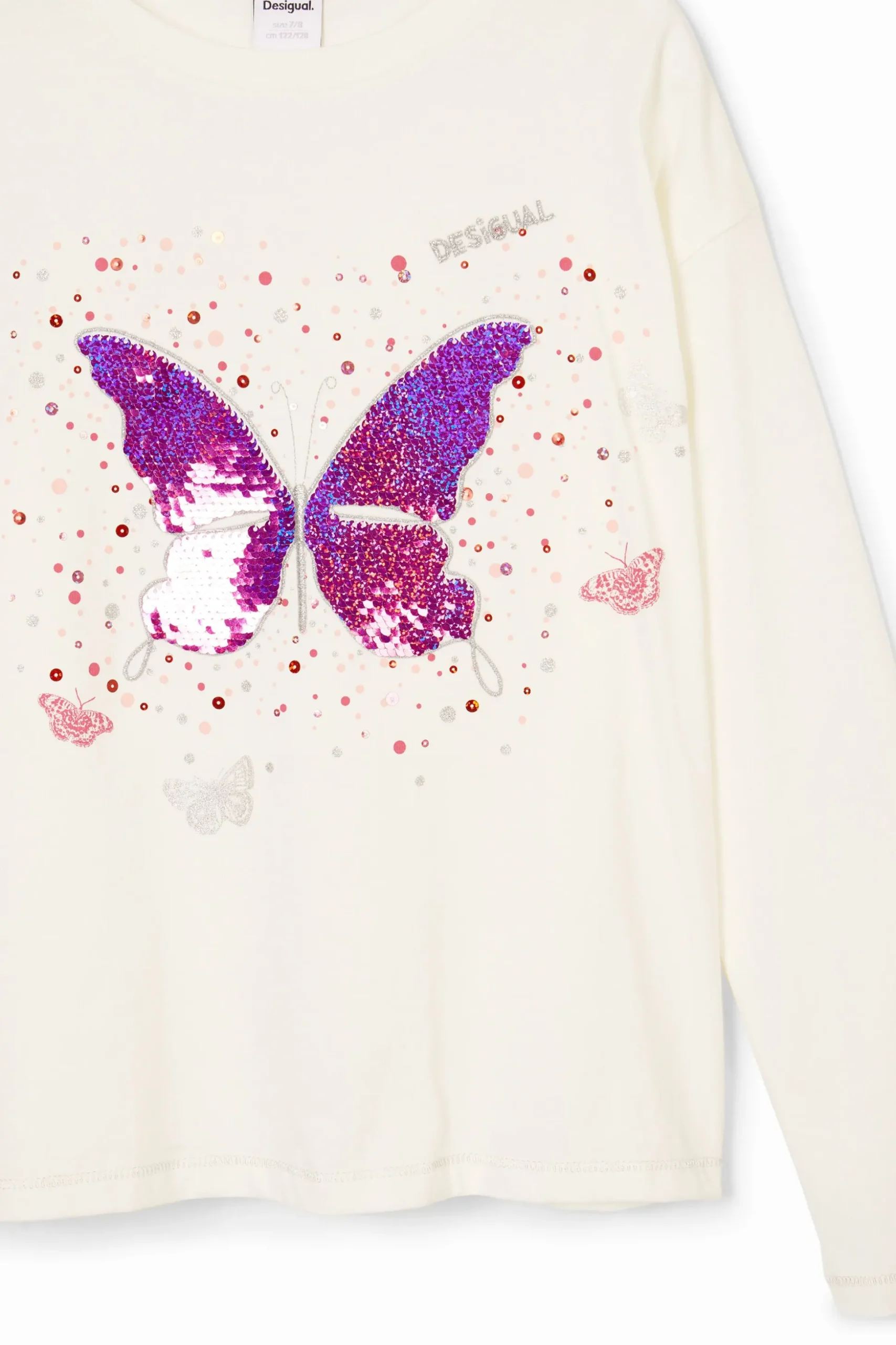 Butterfly print T-shirt