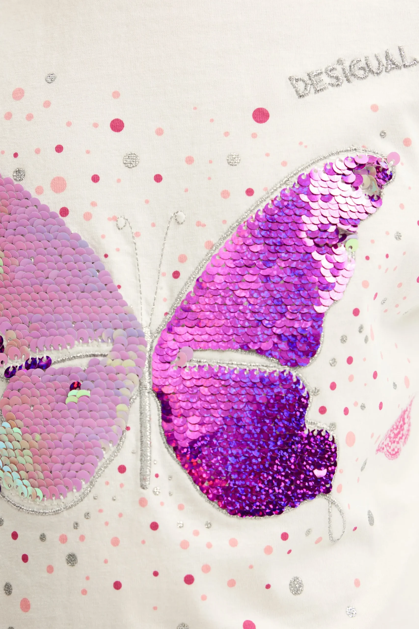 Butterfly print T-shirt