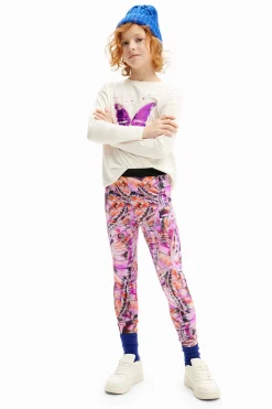 Butterfly wings leggings