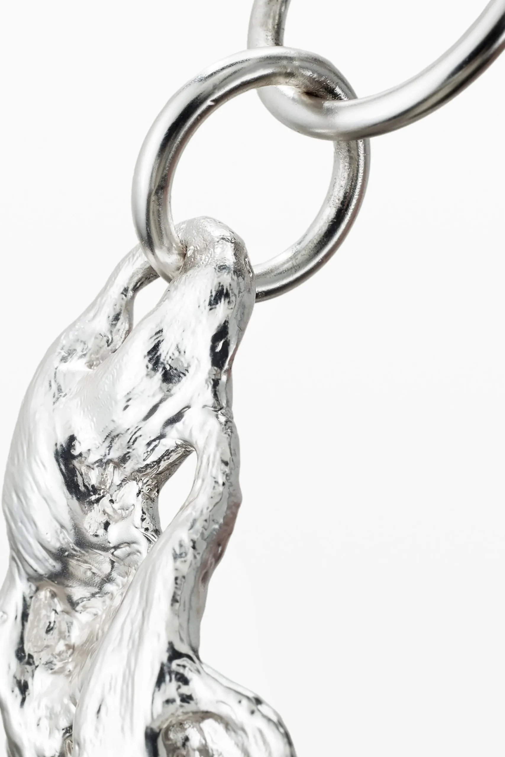 Chrome textured Zalio choker