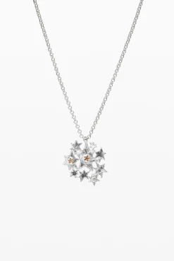 Chromed necklace cosmic harmony Zalio