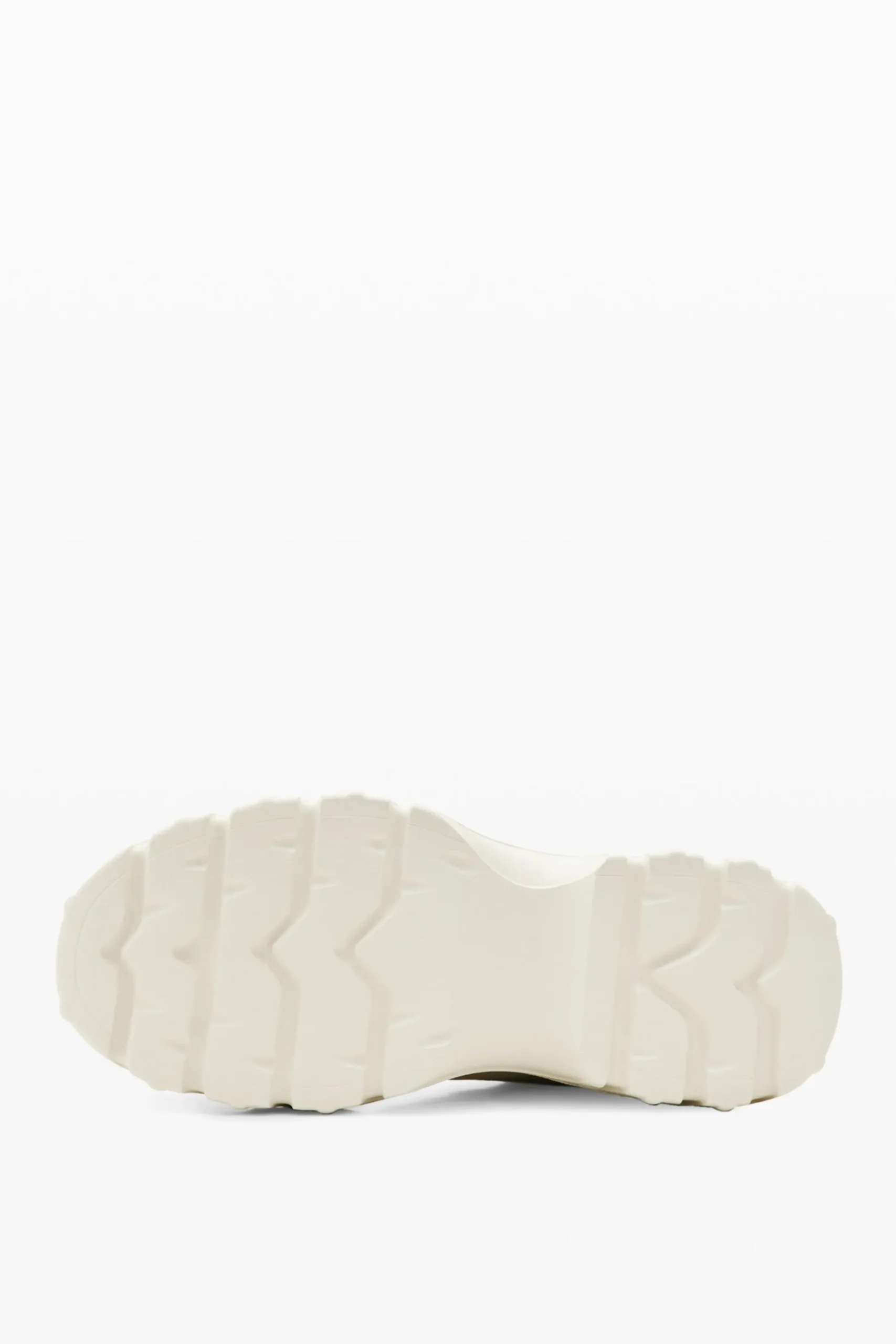 Chunky leather sneakers