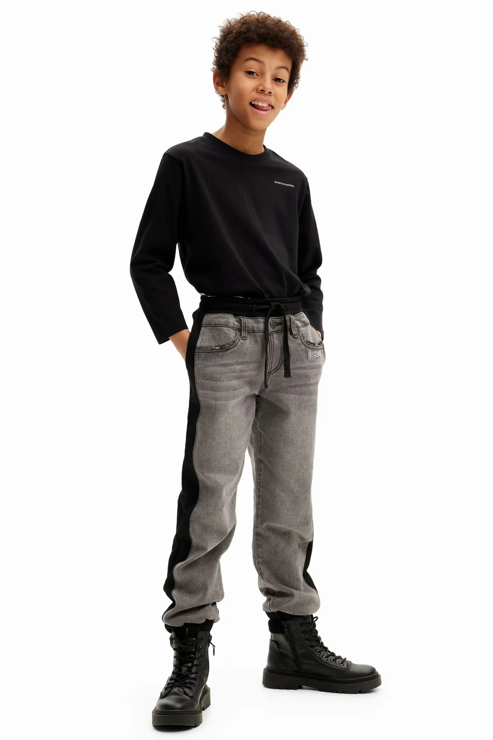 Combined jogger pants