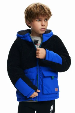 Combined padded coat