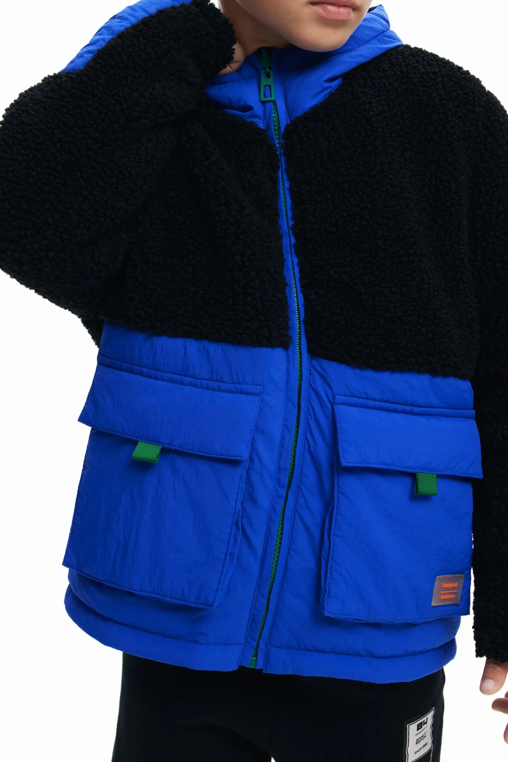 Combined padded coat