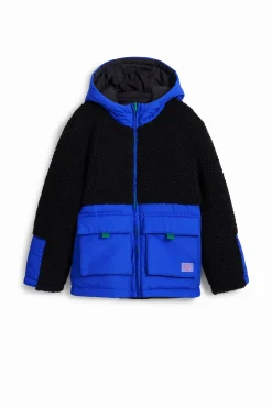 Combined padded coat