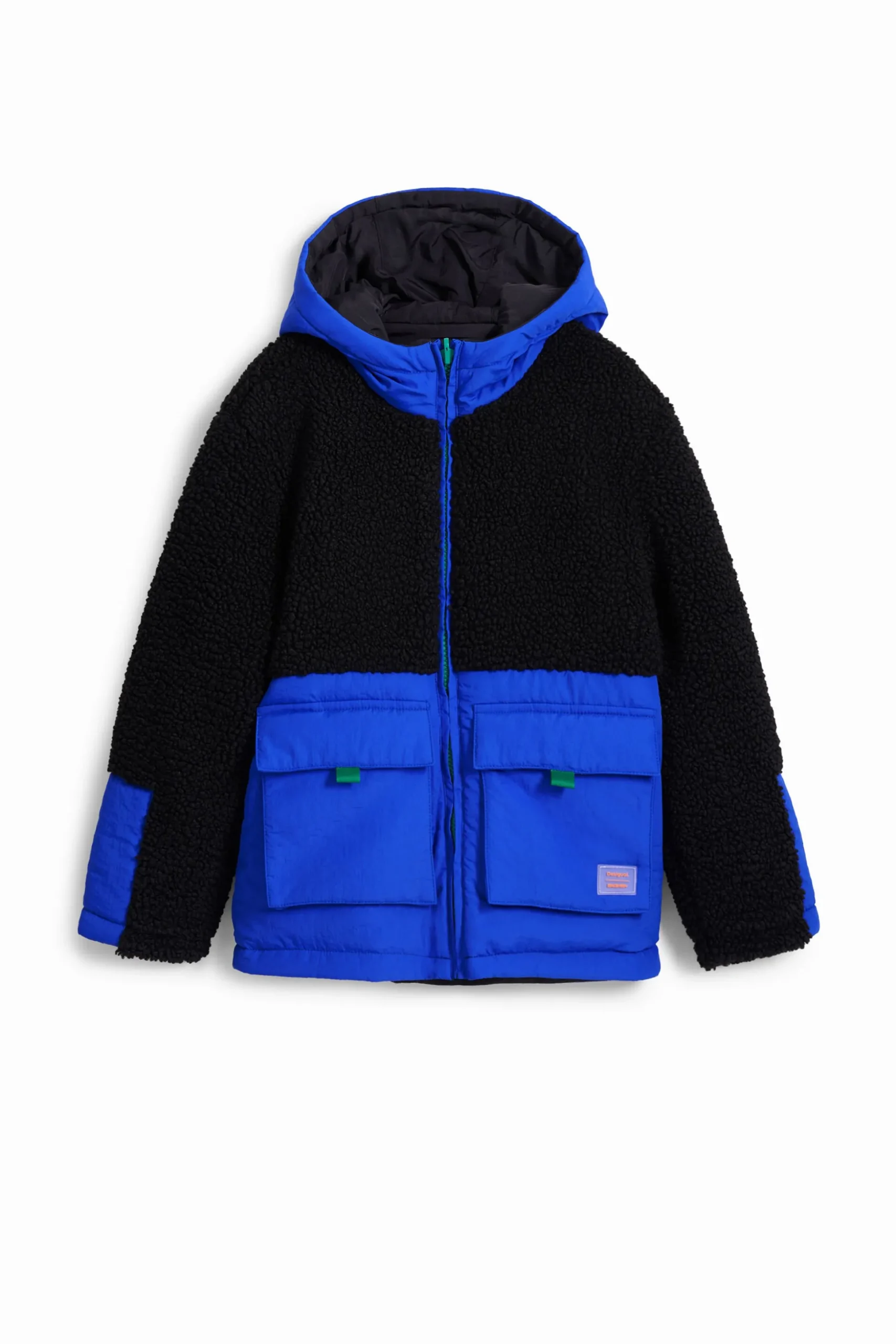 Combined padded coat