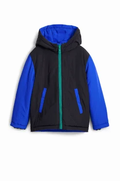 Combined padded coat