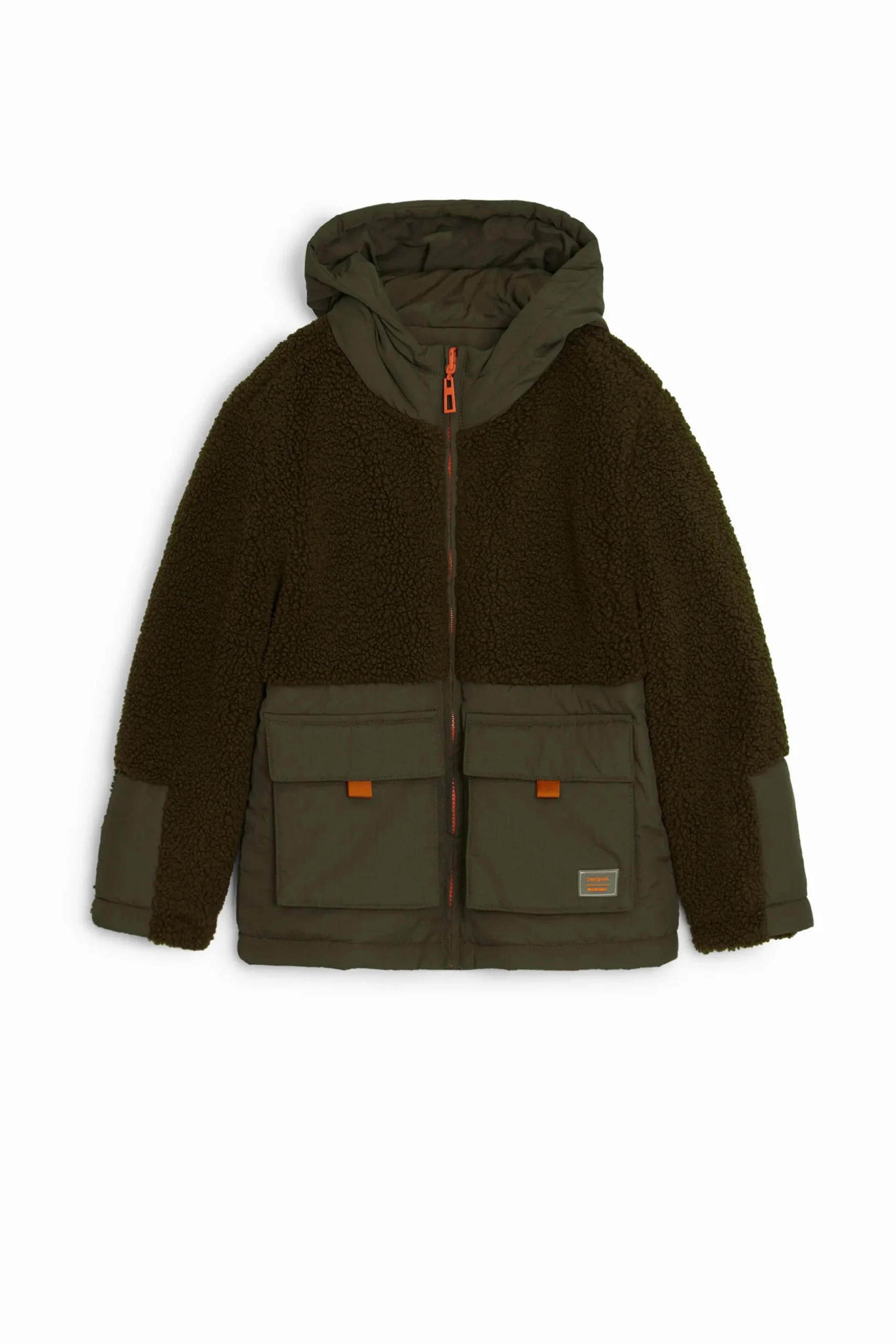 Combined padded coat