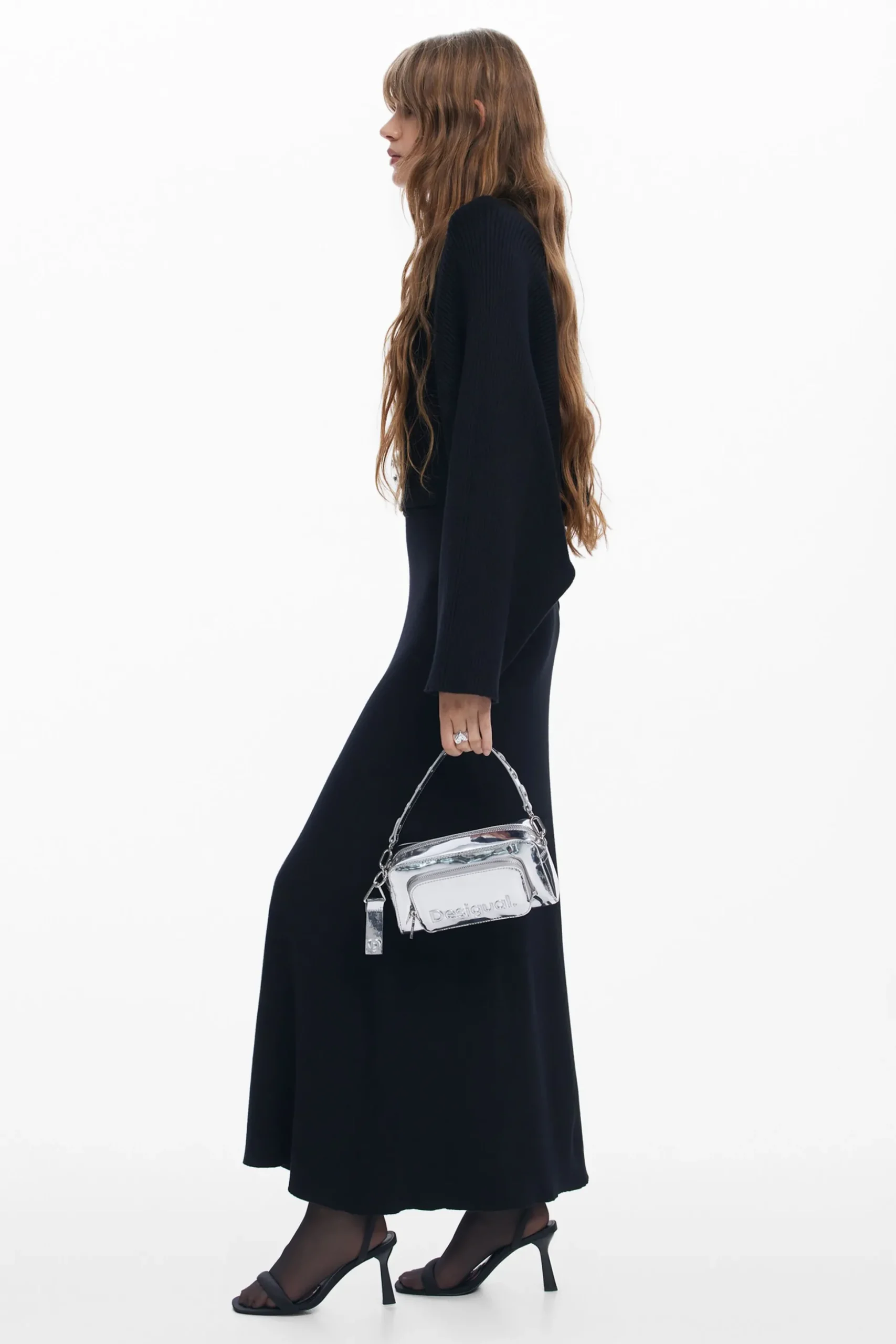 Combined plain dress
