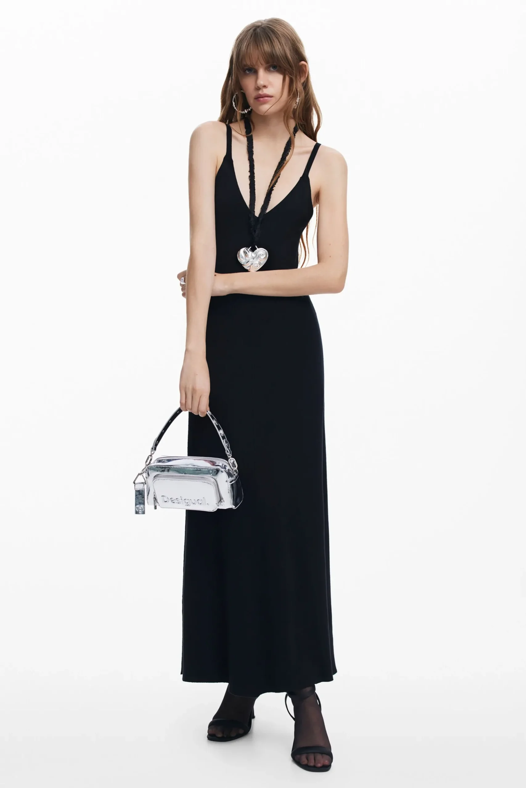 Combined plain dress