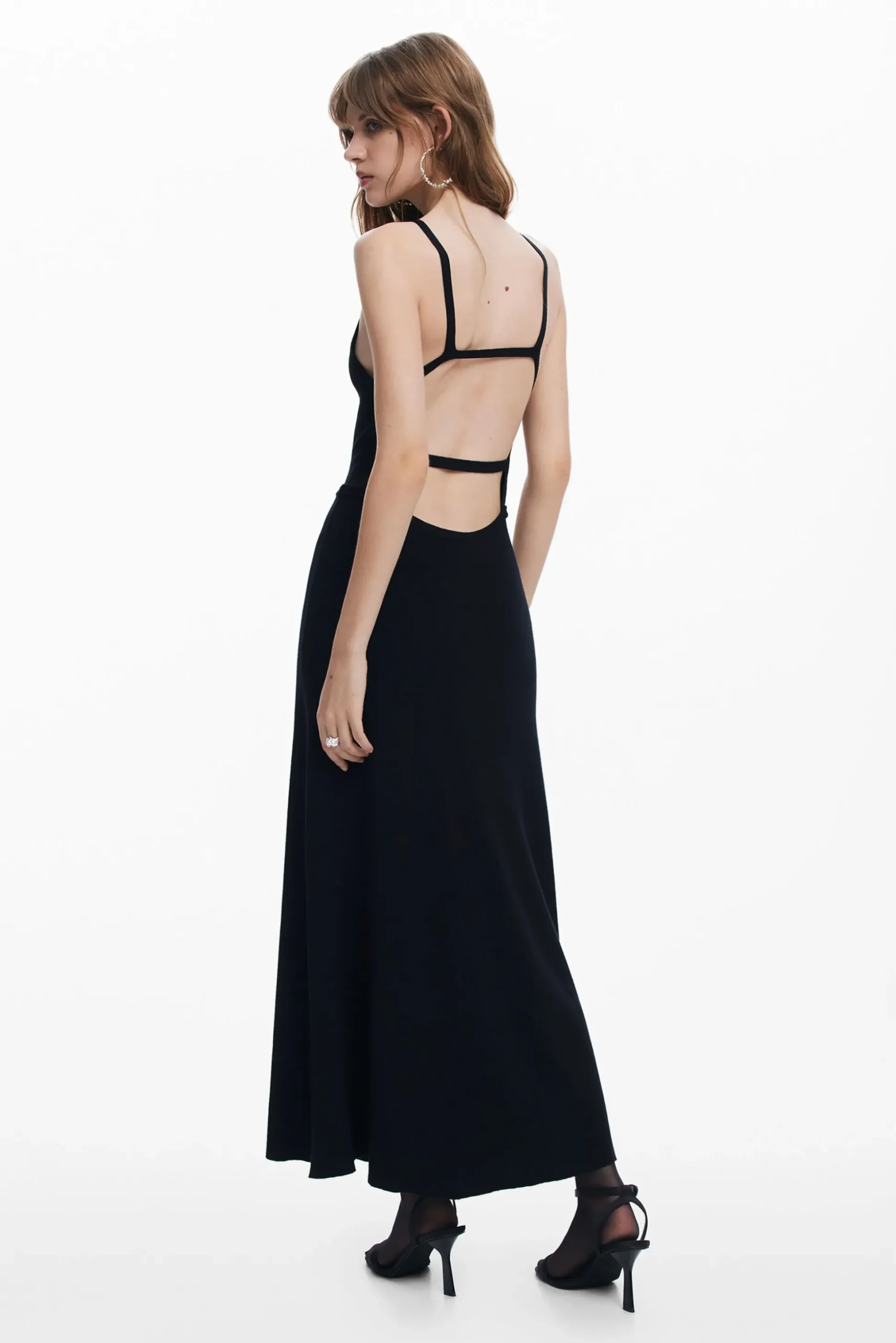 Combined plain dress