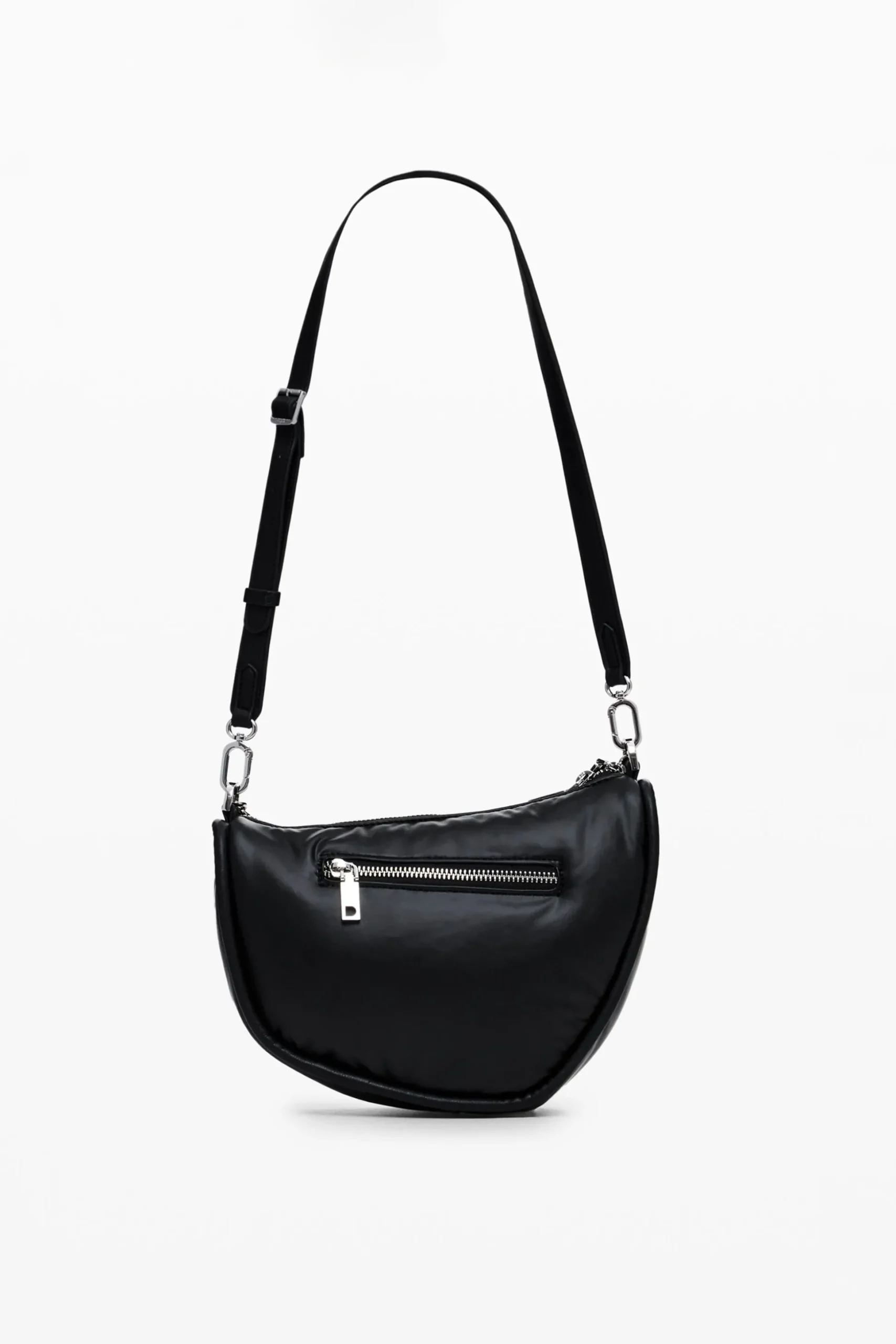 Crossbody bag with zipper