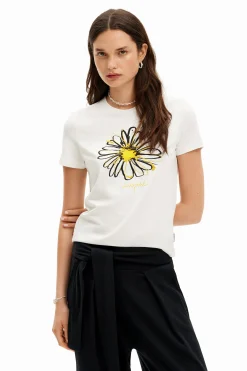 Daisy illustration T-shirt
