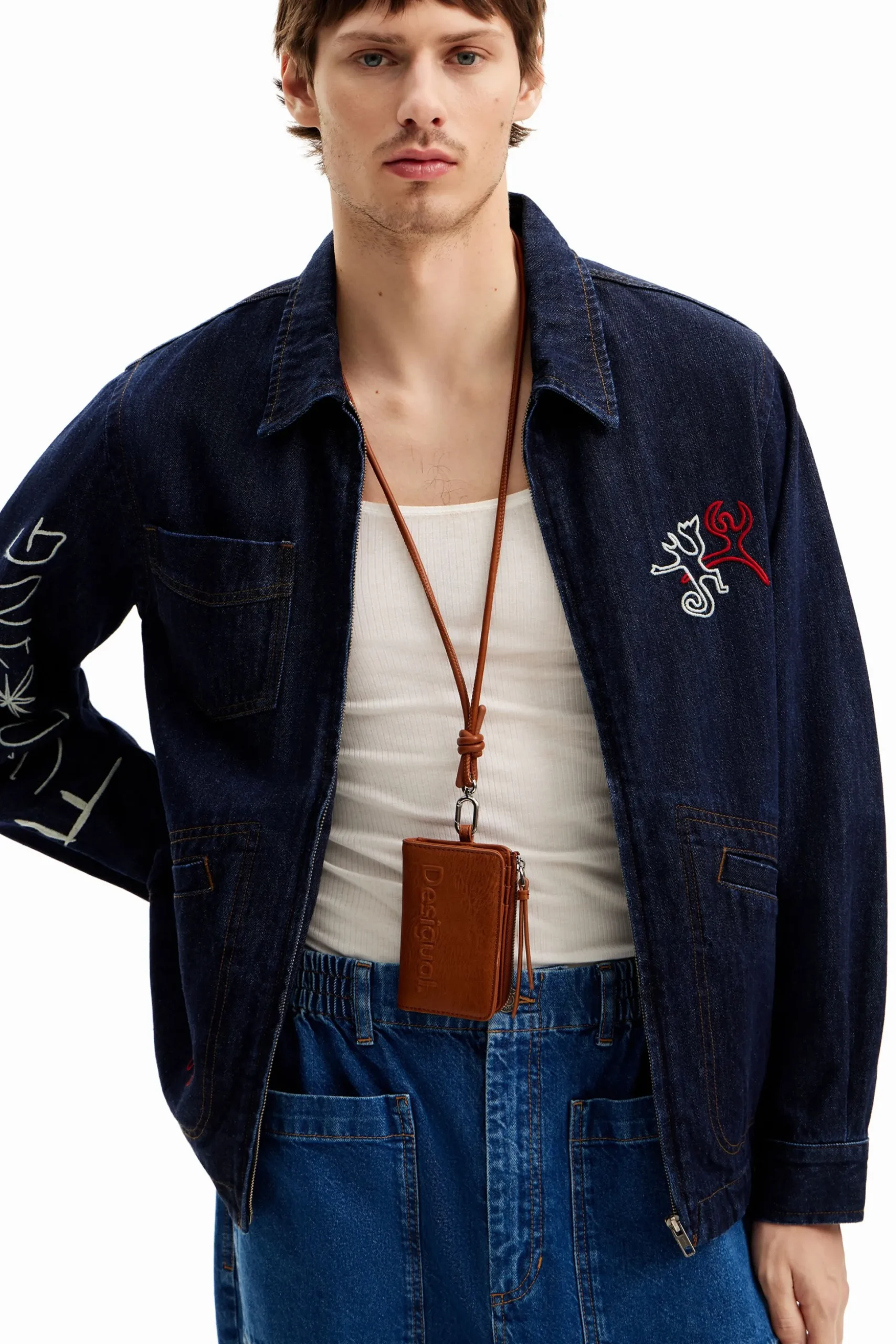 Denim jacket silhouettes