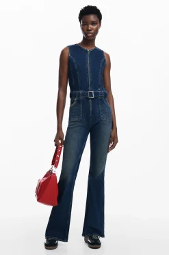 Denim jumpsuit