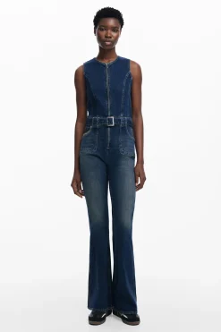 Denim jumpsuit