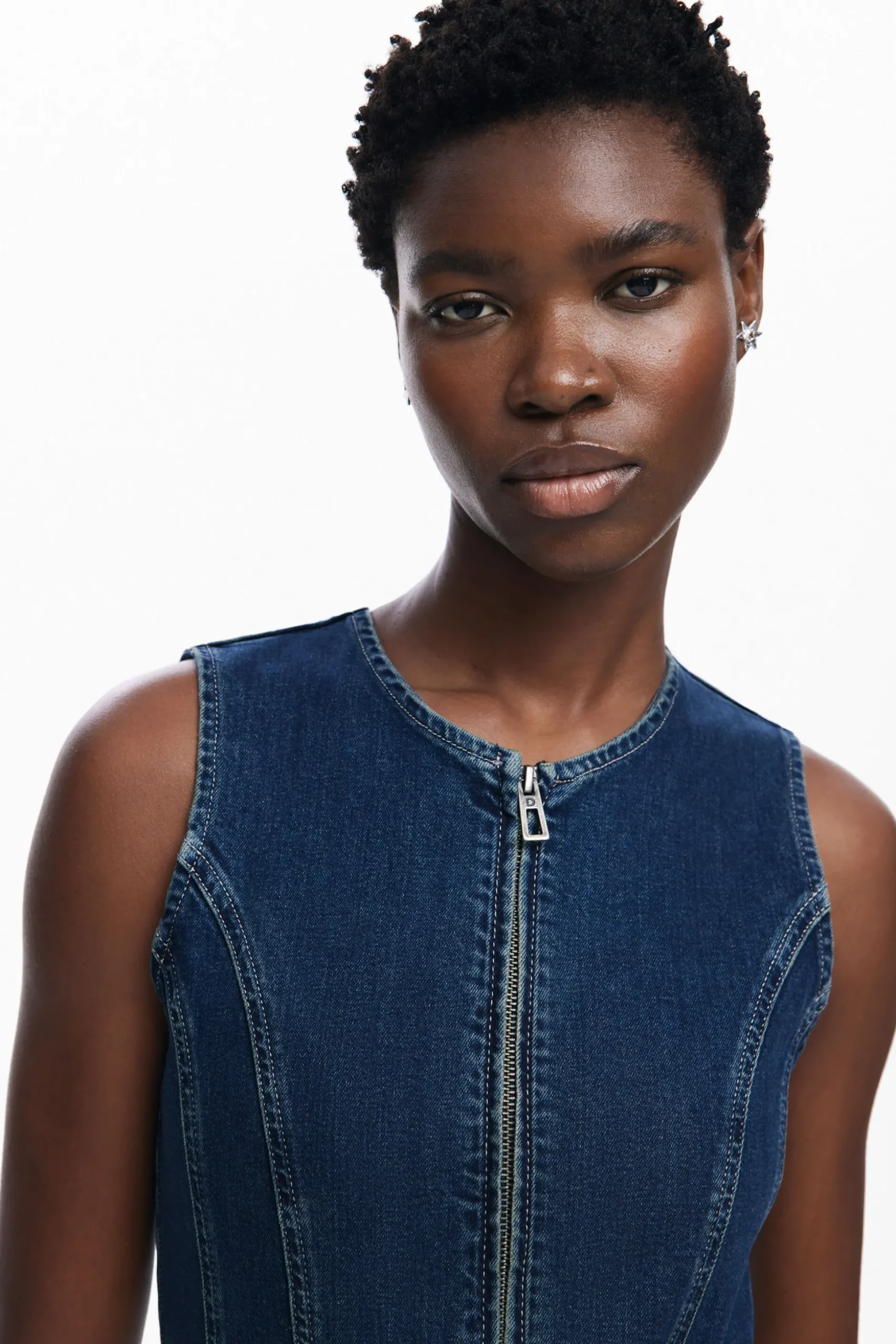 Denim jumpsuit