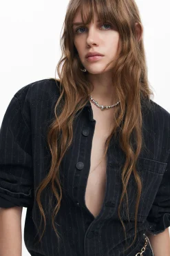 Denim trucker jacket