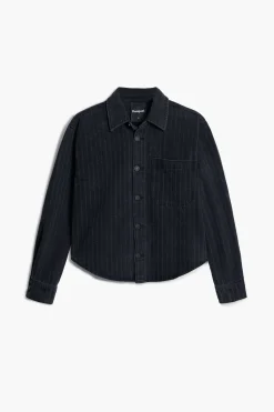 Denim trucker jacket