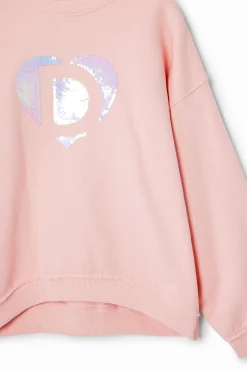 Desigual heart sweatshirt