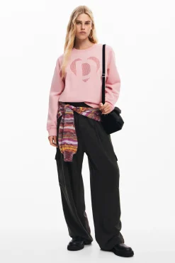 Desigual heart sweatshirt