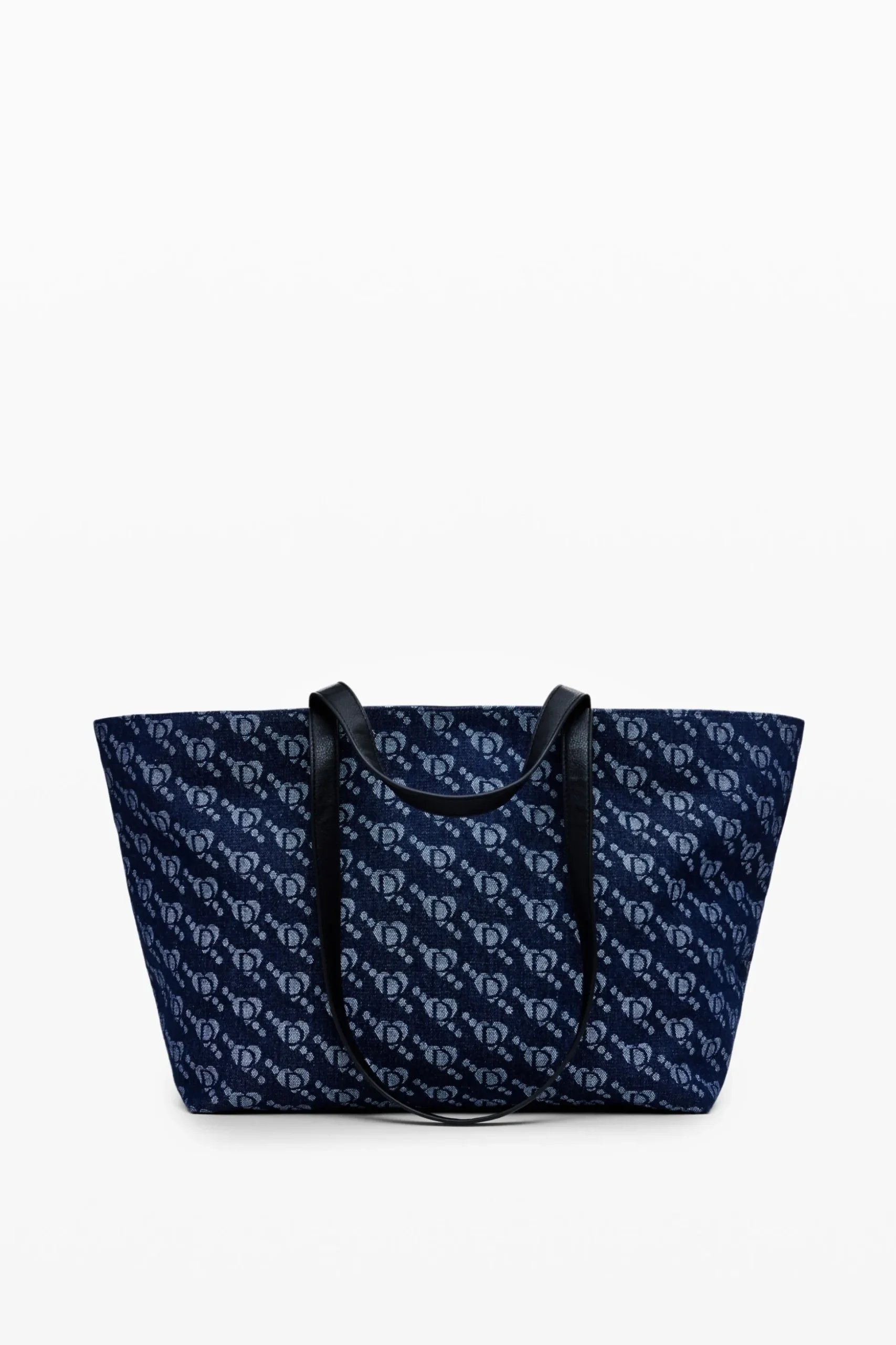 Desigual logo shopper bag