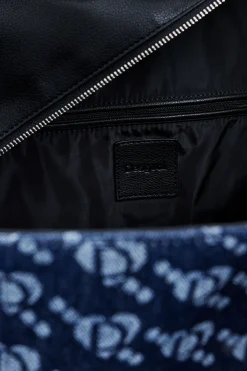Desigual logo shopper bag