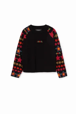 Desigual stars sweatshirt