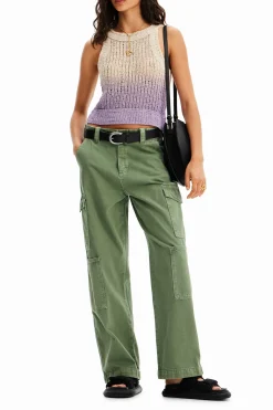 Dégradé tricot top