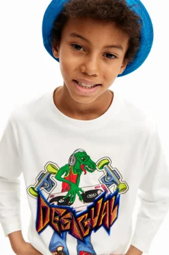 Dinosaur print T-shirt
