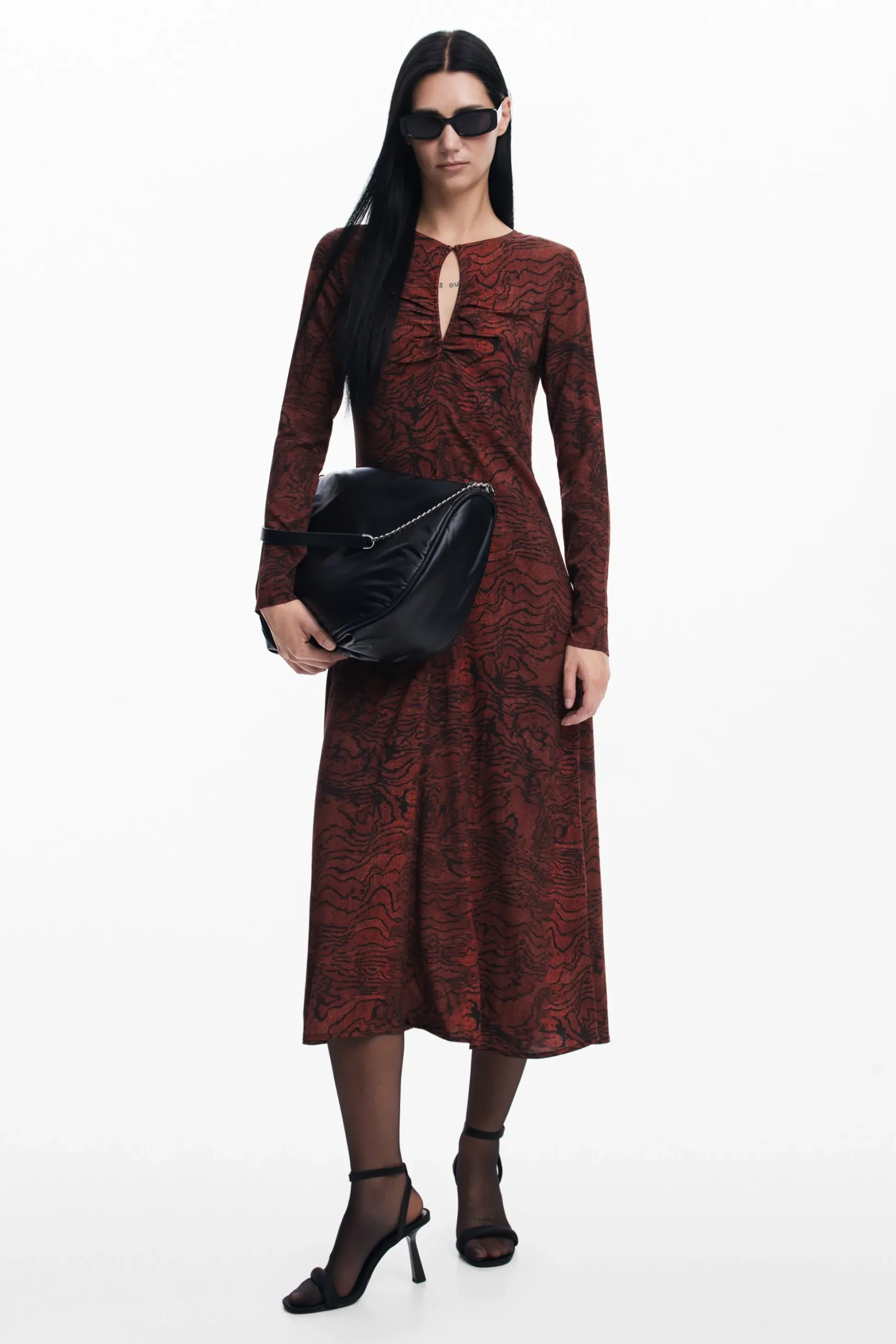 Dress with Desigual lines