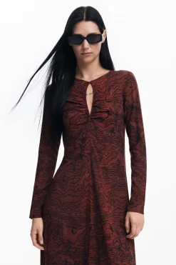 Dress with Desigual lines