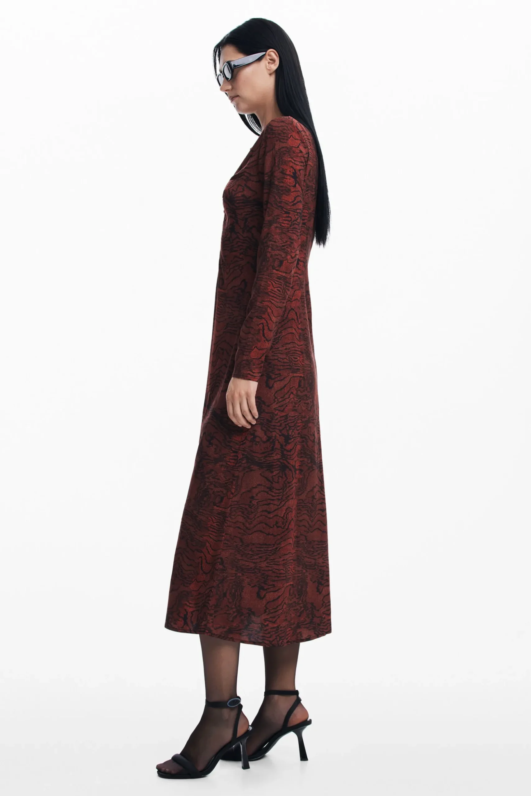 Dress with Desigual lines