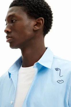 Embroidered details shirt