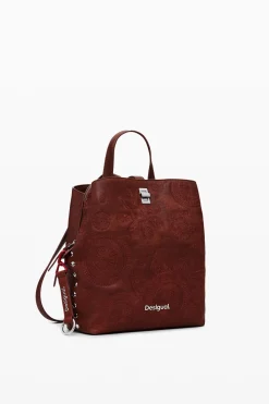 Embroidered S backpack